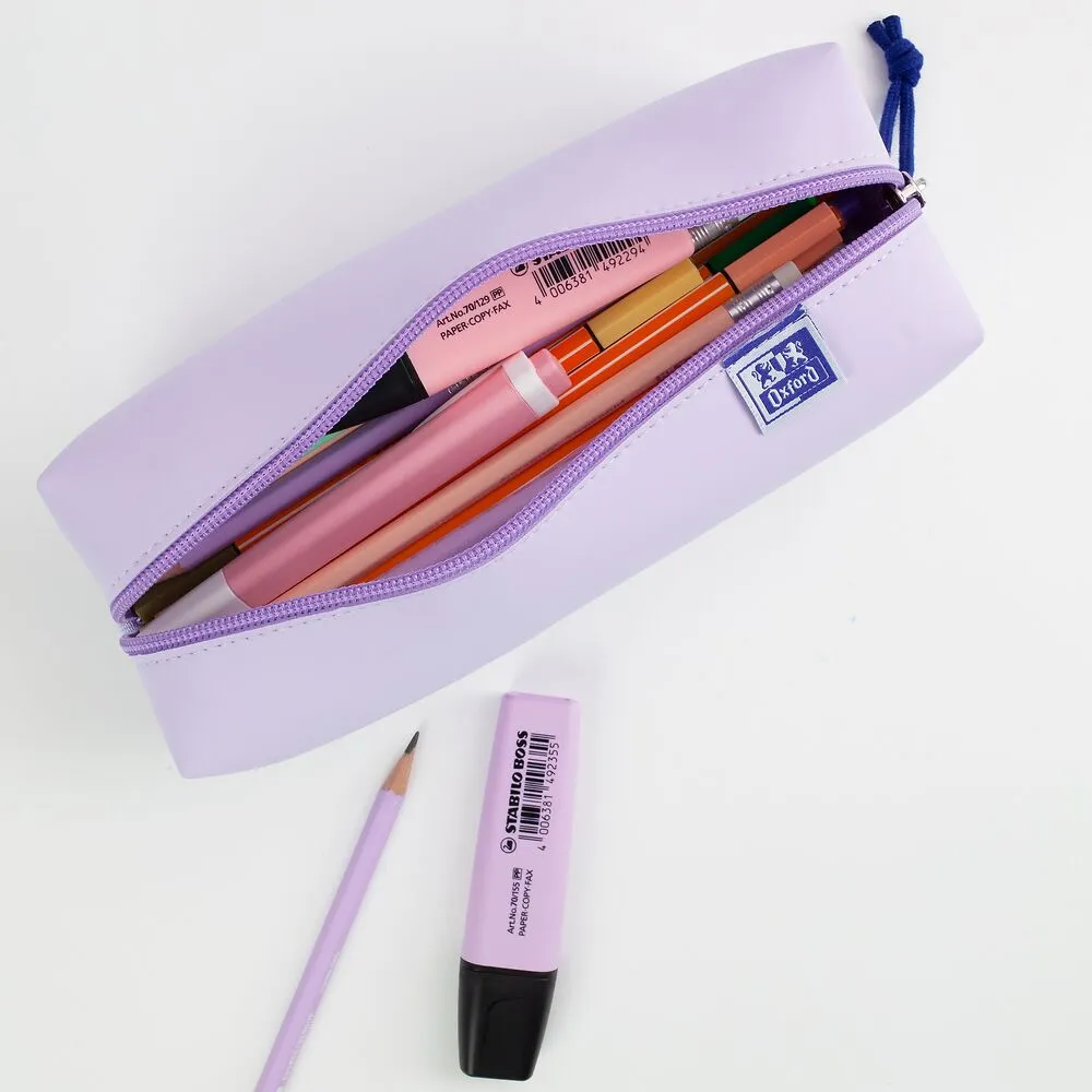 Oxford Lavender Large Square Pencil Case