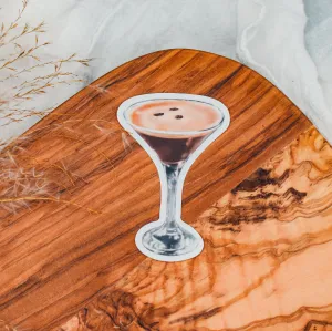 Oxford Oaks Distillery Espresso Martini Cocktail Sticker