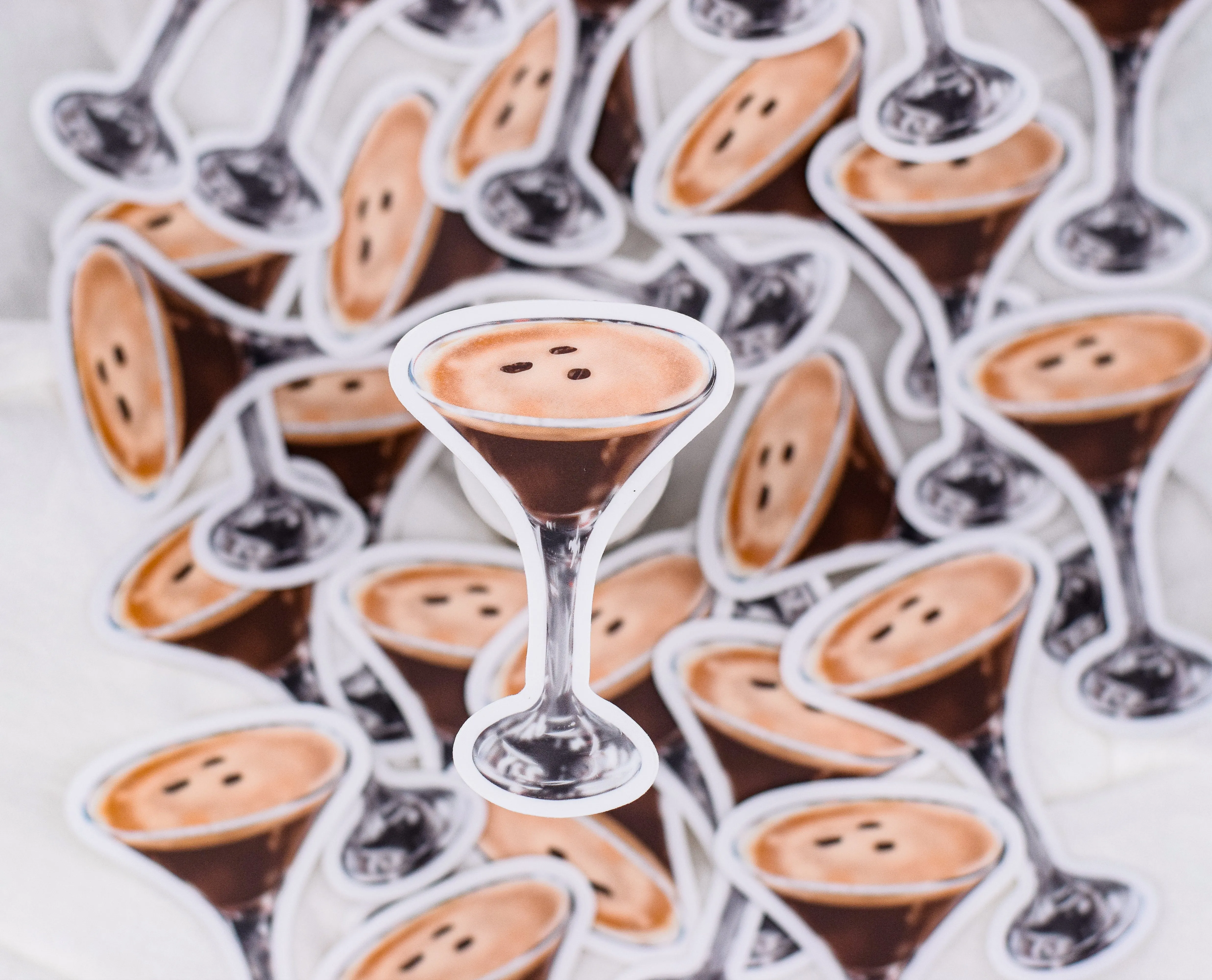 Oxford Oaks Distillery Espresso Martini Cocktail Sticker