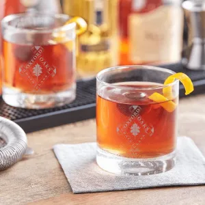 Oxford Oaks Distillery Rocks Glass