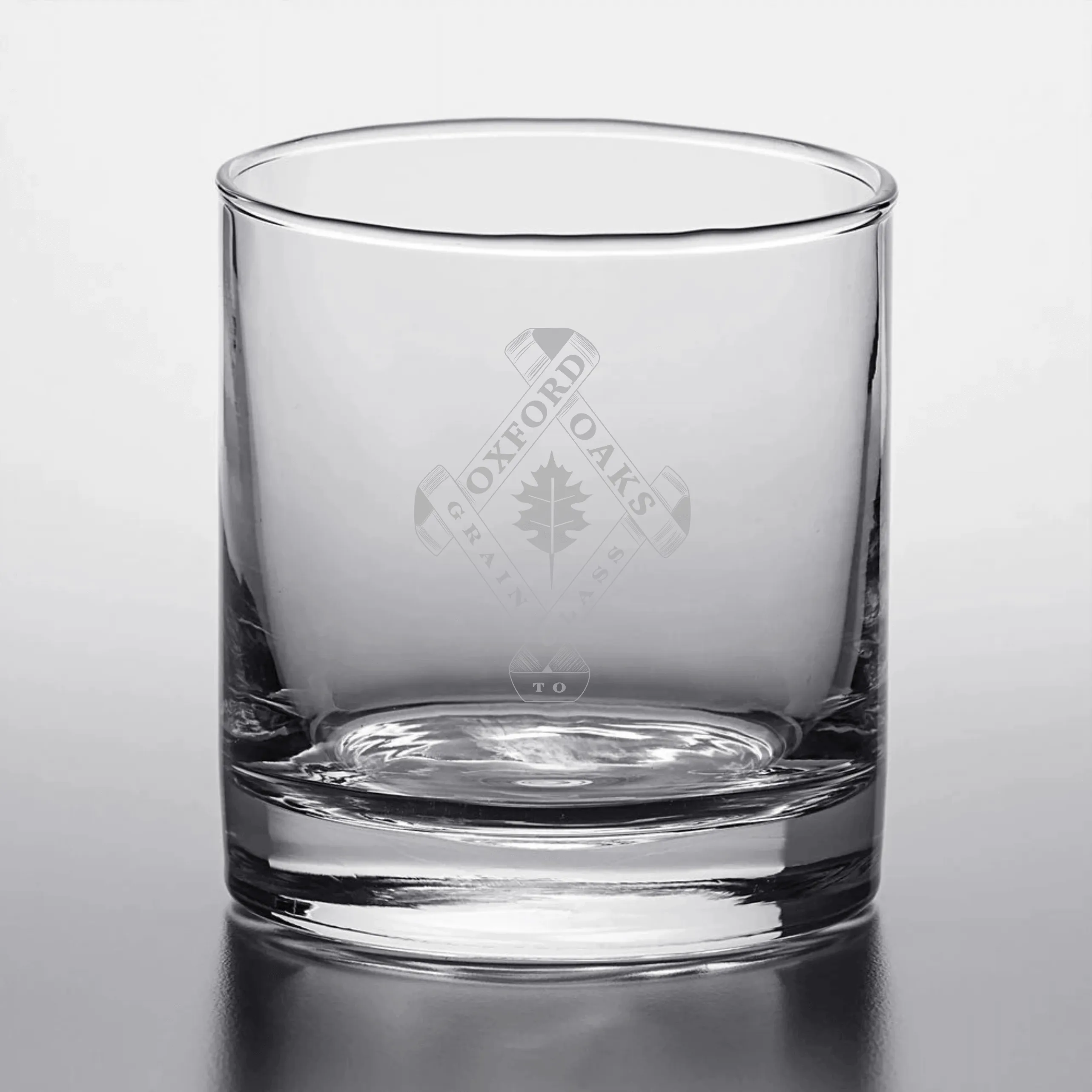 Oxford Oaks Distillery Rocks Glass
