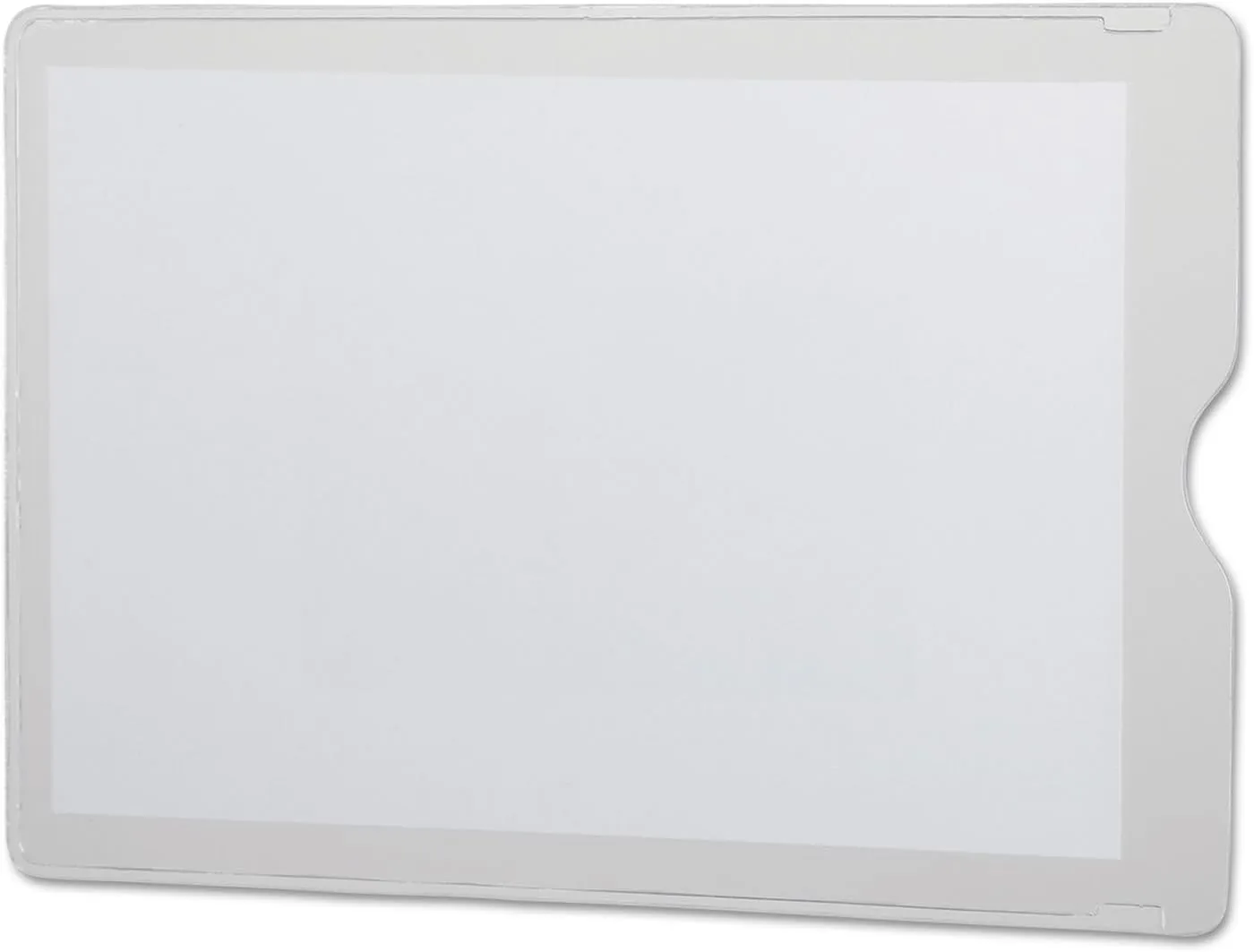 Oxford OXF65006 Utili-jacs Clear Vinyl envelopes, top Load, 4 x 6 Insert Size, 50/Box