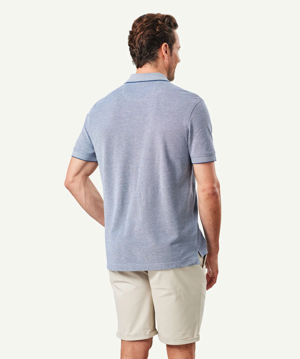 Oxford Pocket Polo Shirt - Navy