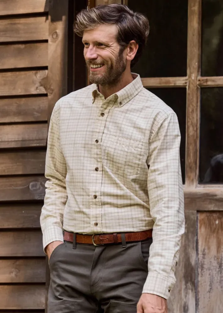 Oxford Shirt- Umber Plaid