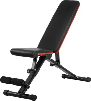 PayLessHere Adjustable Weight Bench, Foldable Bench Press for Full Body Strength Training Incline Decline Gym Benches for Home Gym