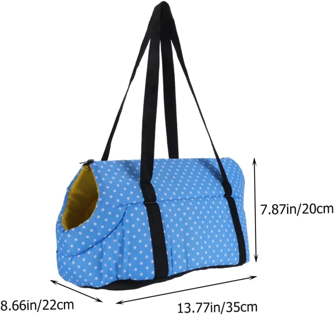 Pet Shoulder Bag Dog Backpack for Portable Storage Breathable Left or Right Shoulder Carry Option