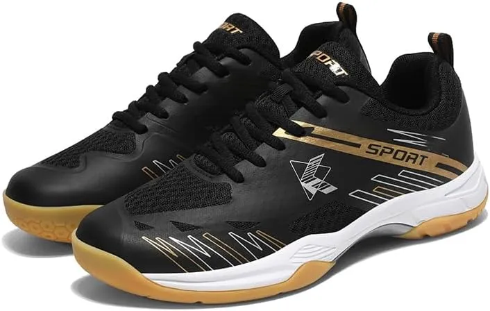 Pickleball Shoes for Men, Orthotic All Court Tennis Shoes, Arch Support