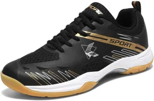 Pickleball Shoes for Men, Orthotic All Court Tennis Shoes, Arch Support