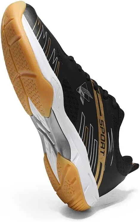 Pickleball Shoes for Men, Orthotic All Court Tennis Shoes, Arch Support