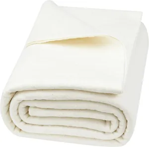 PLANTIONAL Grinding Natural Cotton Quilt Batting: 79-Inch x 91-Inch Light Weight Purely Natural All Season Quilt Batting for Quilts, Craft and Wearable Arts