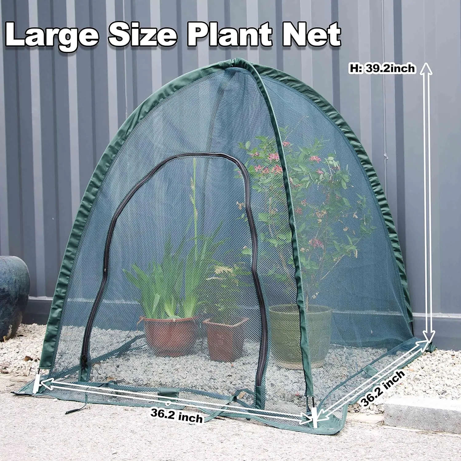 Pop up Gardening Net Cover,36x36x39 inch Pack of 3 Pest Guard Cover for Vegetables Fruits Durable Plant Gardening Net,Pop-Up Chicken Pen for Small Animals Outdoor Run and Pet Enclosure