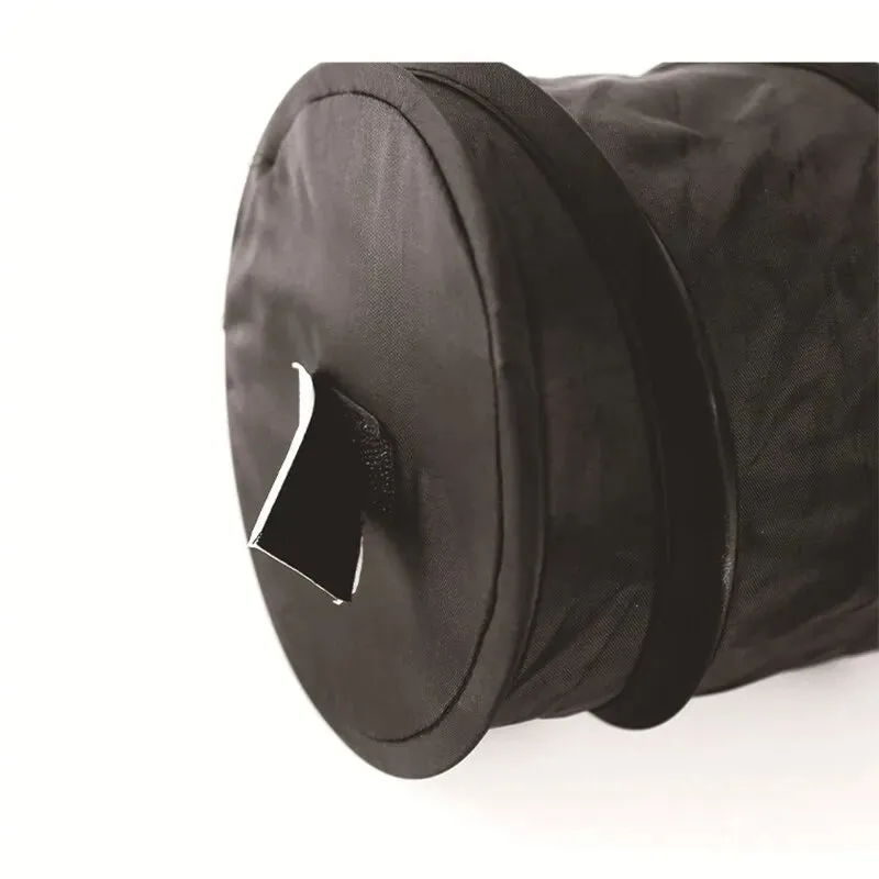 Portable Car Trash can Durable Foldable Hanging Storage Bag for Chair Back Oxford Cloth 1pc