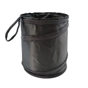 Portable Car Trash can Durable Foldable Hanging Storage Bag for Chair Back Oxford Cloth 1pc