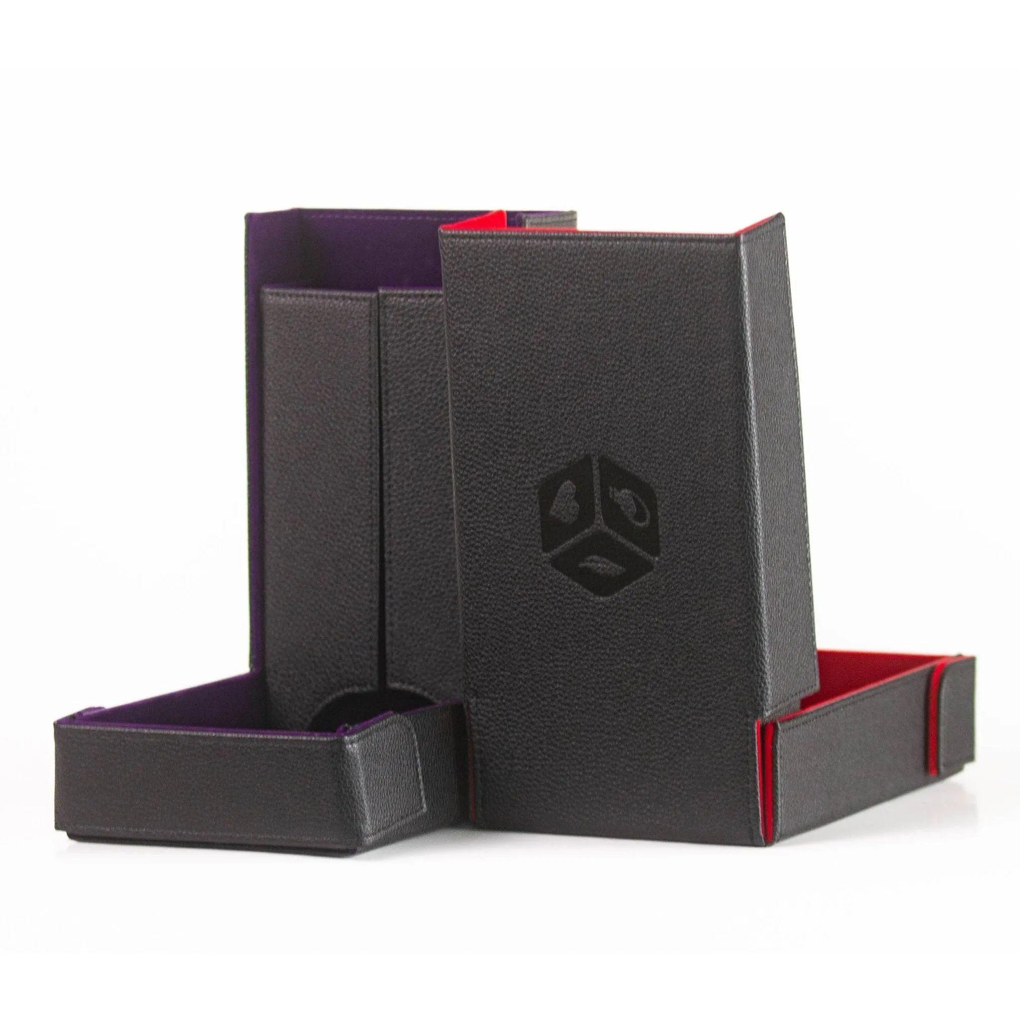 Purple Magnetic Travel Foldable Dice Tower