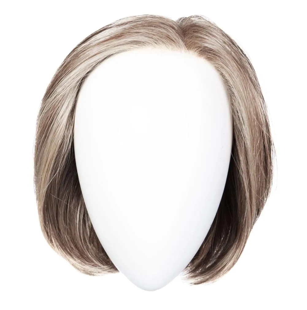 Raquel Welch Straight Up With A Twist Elite Chin Length Tailored Bob Wig by Hairuwear, Average Cap, RL119 Silver And Smoke