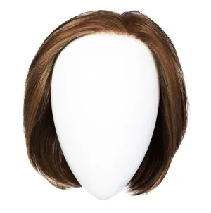 Raquel Welch Straight Up With A Twist Elite Chin Length Tailored Bob Wig by Hairuwear, Average Cap, RL12/16 Honey Toast