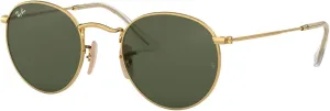 Ray-Ban RB3447N Round Flat Lens Sunglasses