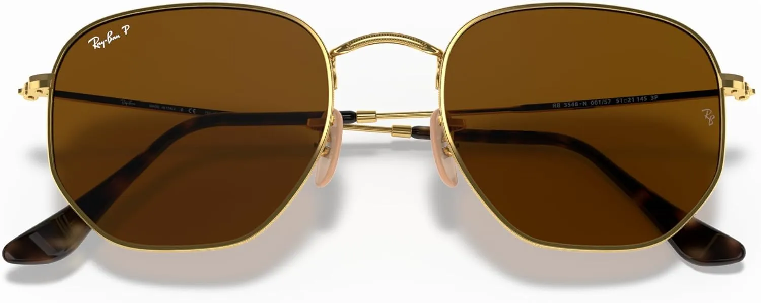 Ray-Ban Rb3548n Hexagonal Flat Lens Evolve Photochromic Sunglasses
