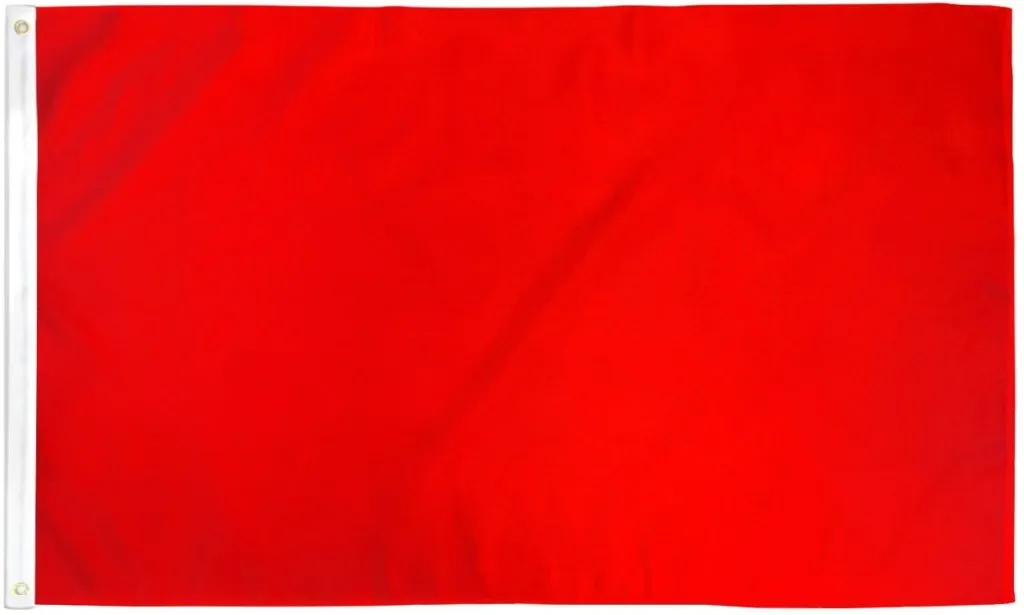 Red Solid Color 3x5ft DuraFlag