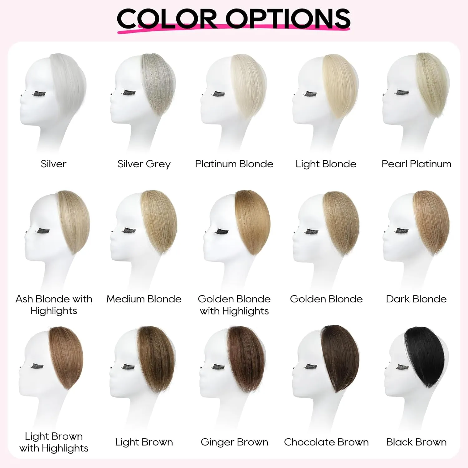 REECHO Clip in Hair Volumizer, 2PCS 8 inch Short Thick Clip in Hairpieces Adding Extra Volume Hair Extensions for Women with Thin Fine -Light Brown with Blonde Highlights
