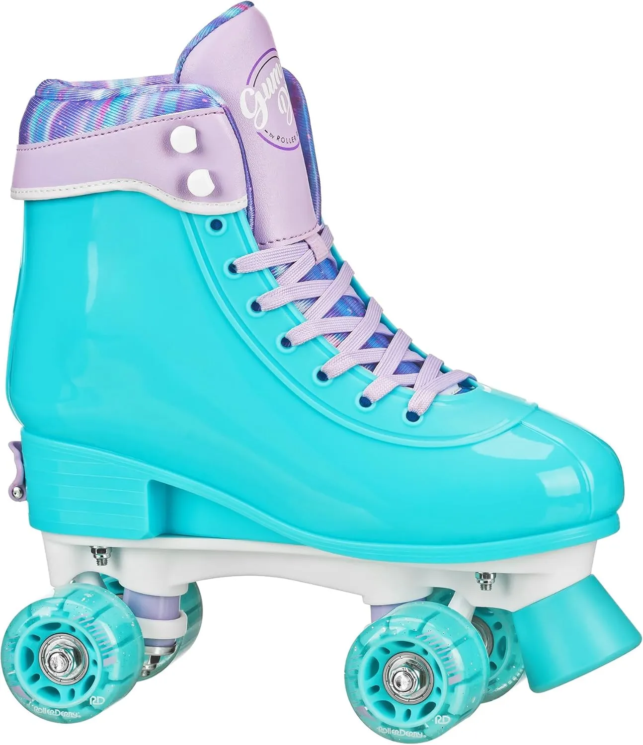 Roller Derby Gumdrop Kids' Adjustable Quad Skate - Mint (3-6)