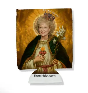 Rose Nylund "Betty White" - Illuminidol Koozie