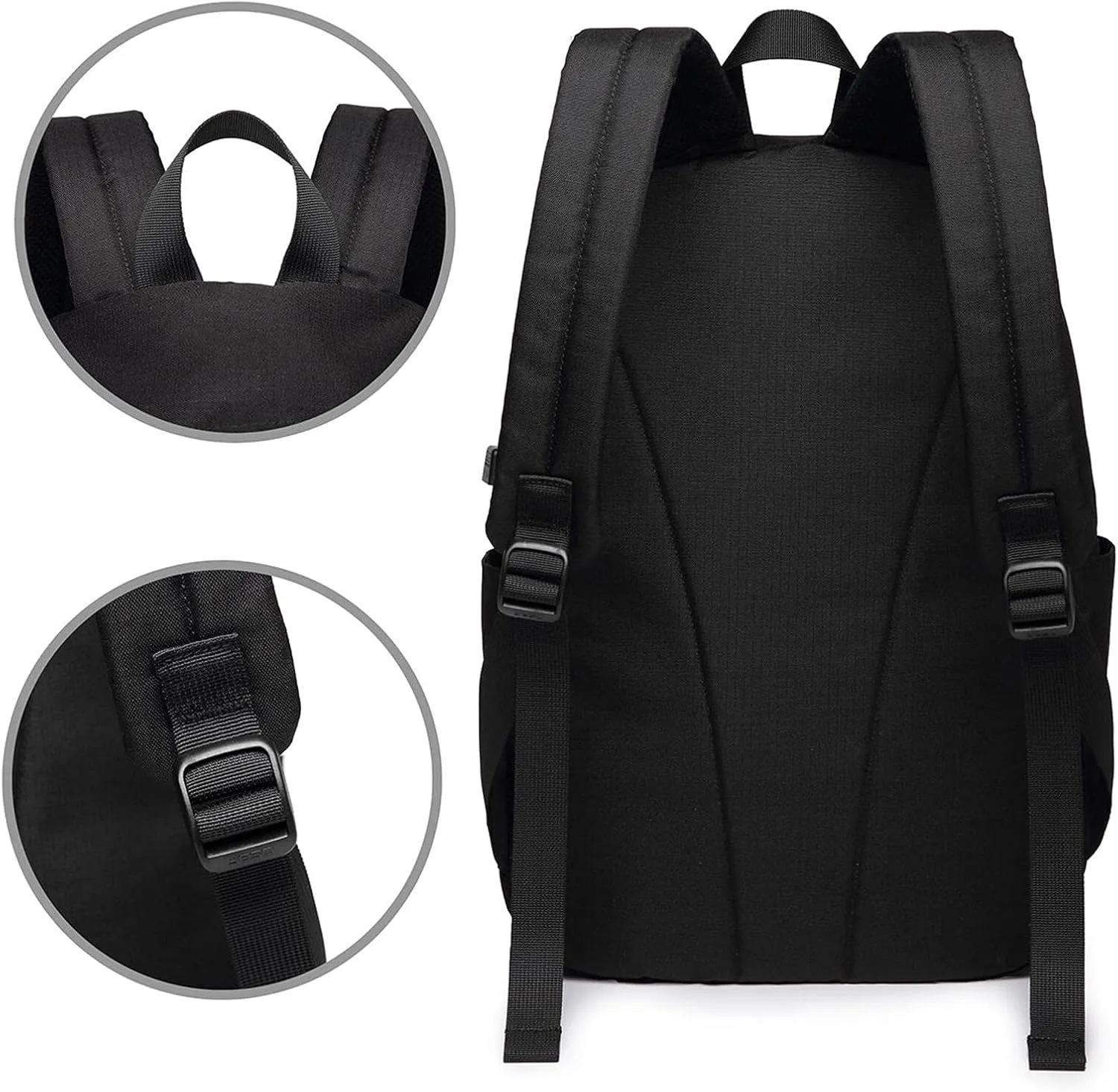 Rucksack Lightweight And Durable 600d Oxford Laptop Rucksack - Large Capacity For Outdoor Adventures, Travel & Business Errands