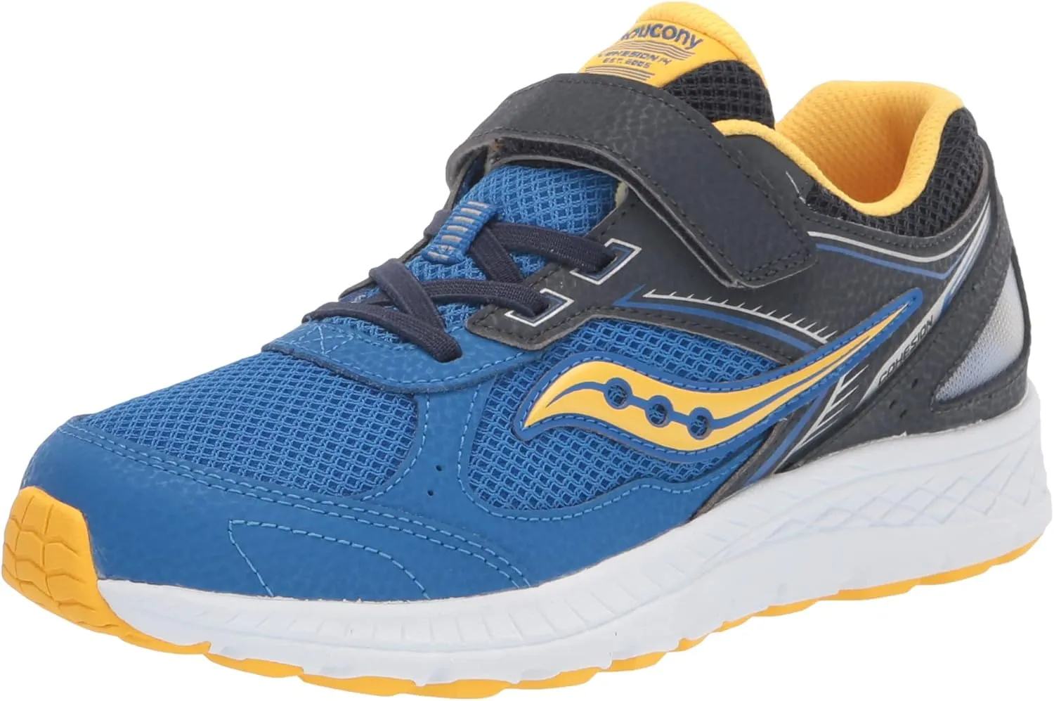 Saucony Unisex-Child Cohesion 14 Alternative Closure Jr Running Shoe