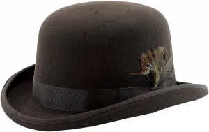 Scala Men's Wool Felt Derby Hat