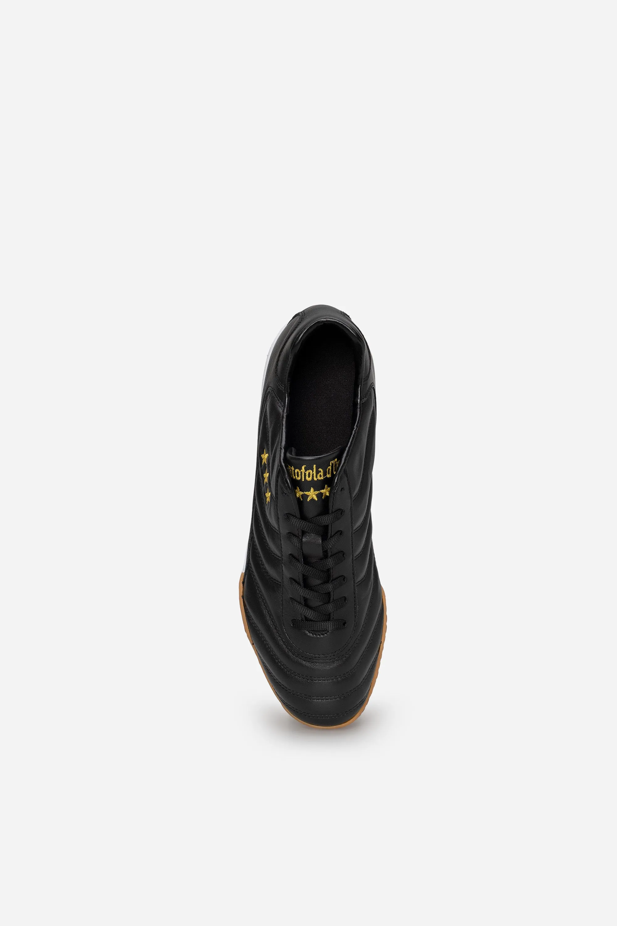 Scarpe da calcio Indoor in pelle Derby