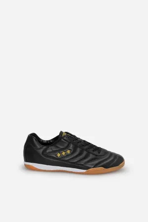 Scarpe da calcio Indoor in pelle Derby