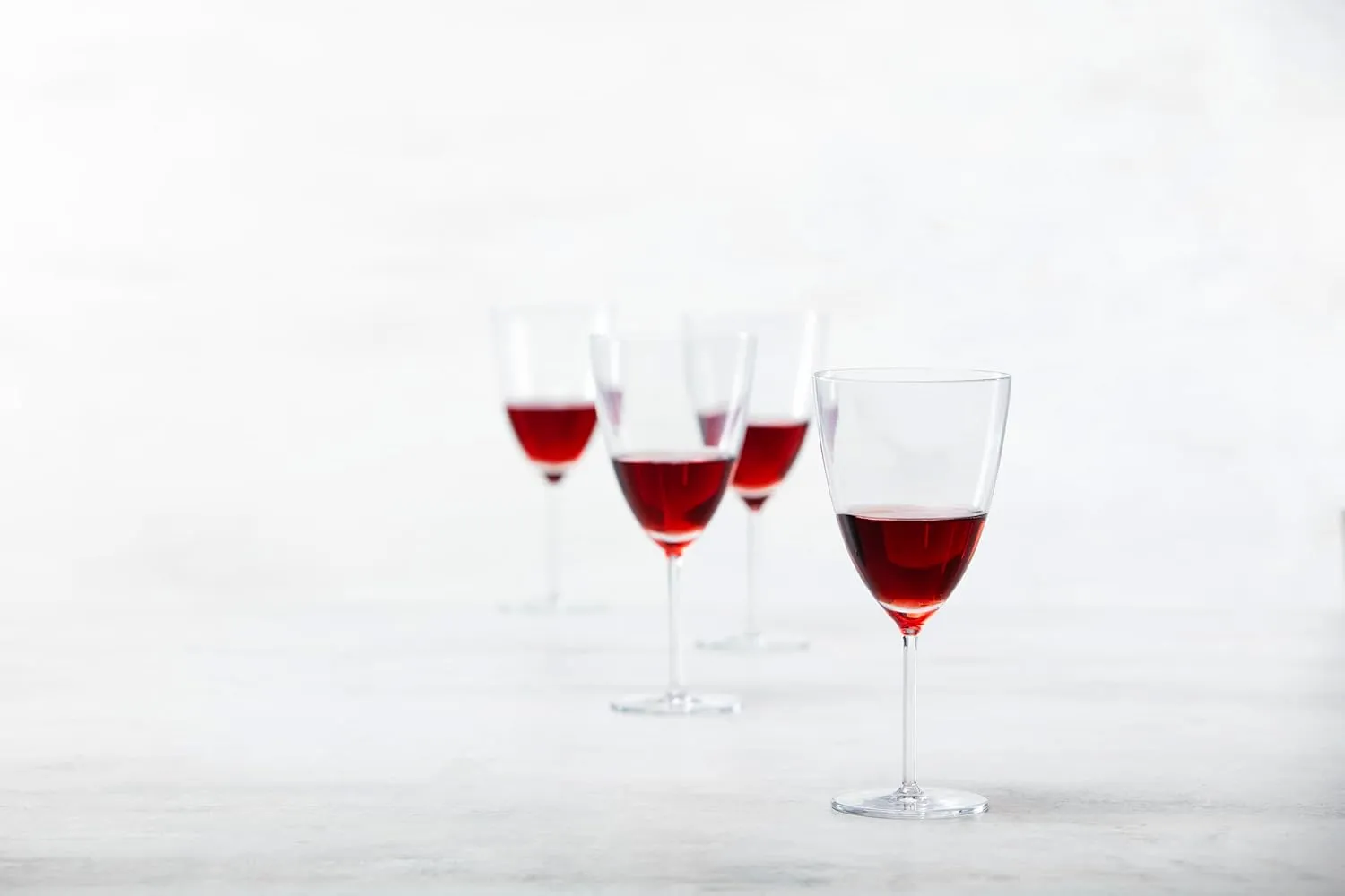 Schott Zwiesel Era Crystal Glass, 16 Oz. Red Wine (Set of 4), Clear