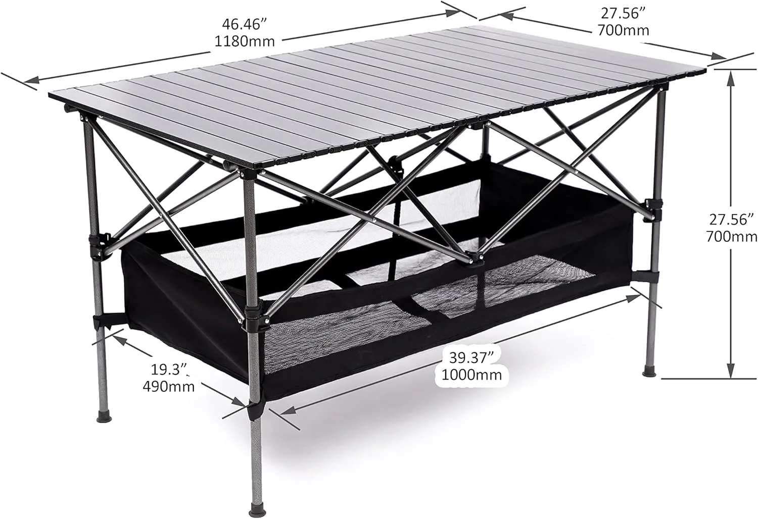 Set of 5, Indoor, Camping, Picnics, Beach,Backyard, BBQ, Party, Patio, Black/Green Folding Outdoor Table and Chairs Set