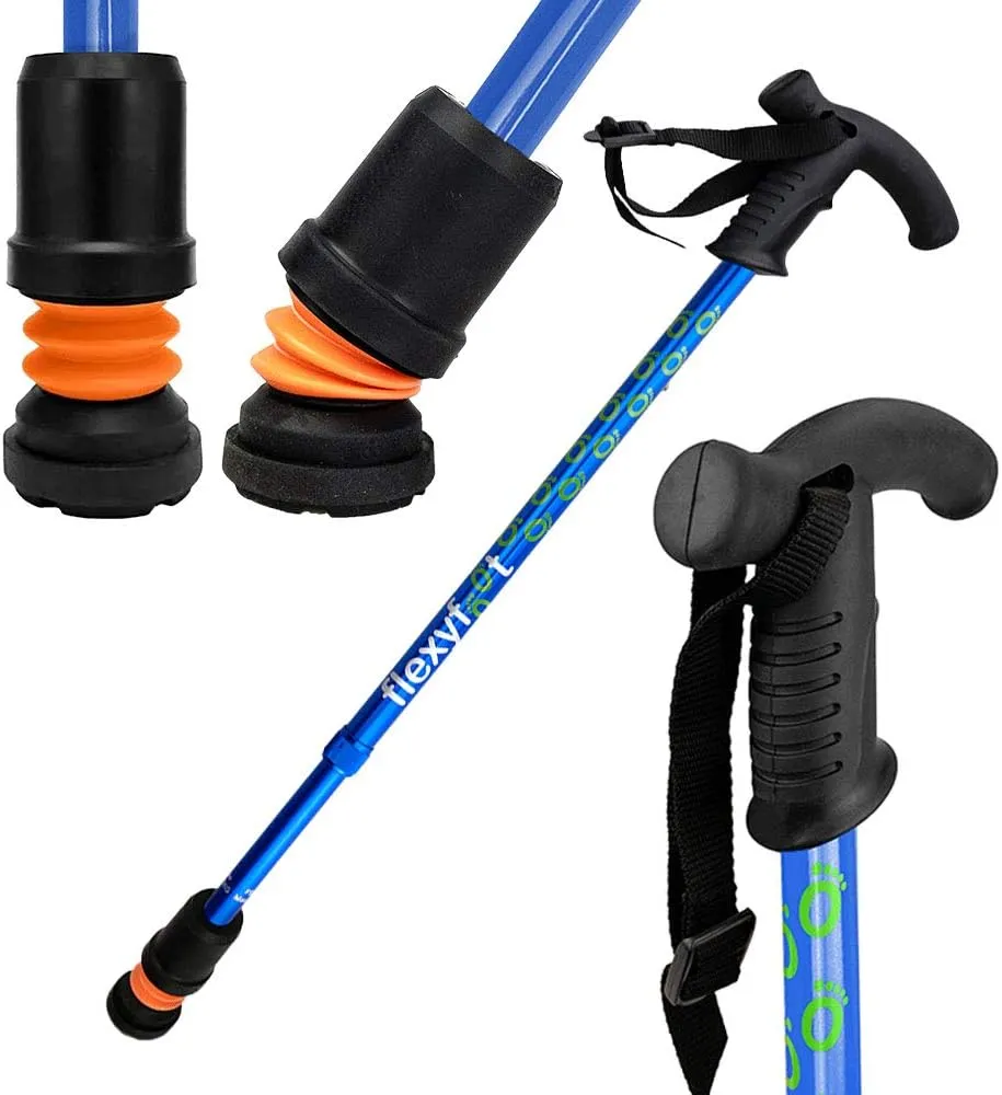 Shock Absorbing Derby Handled Walking Stick