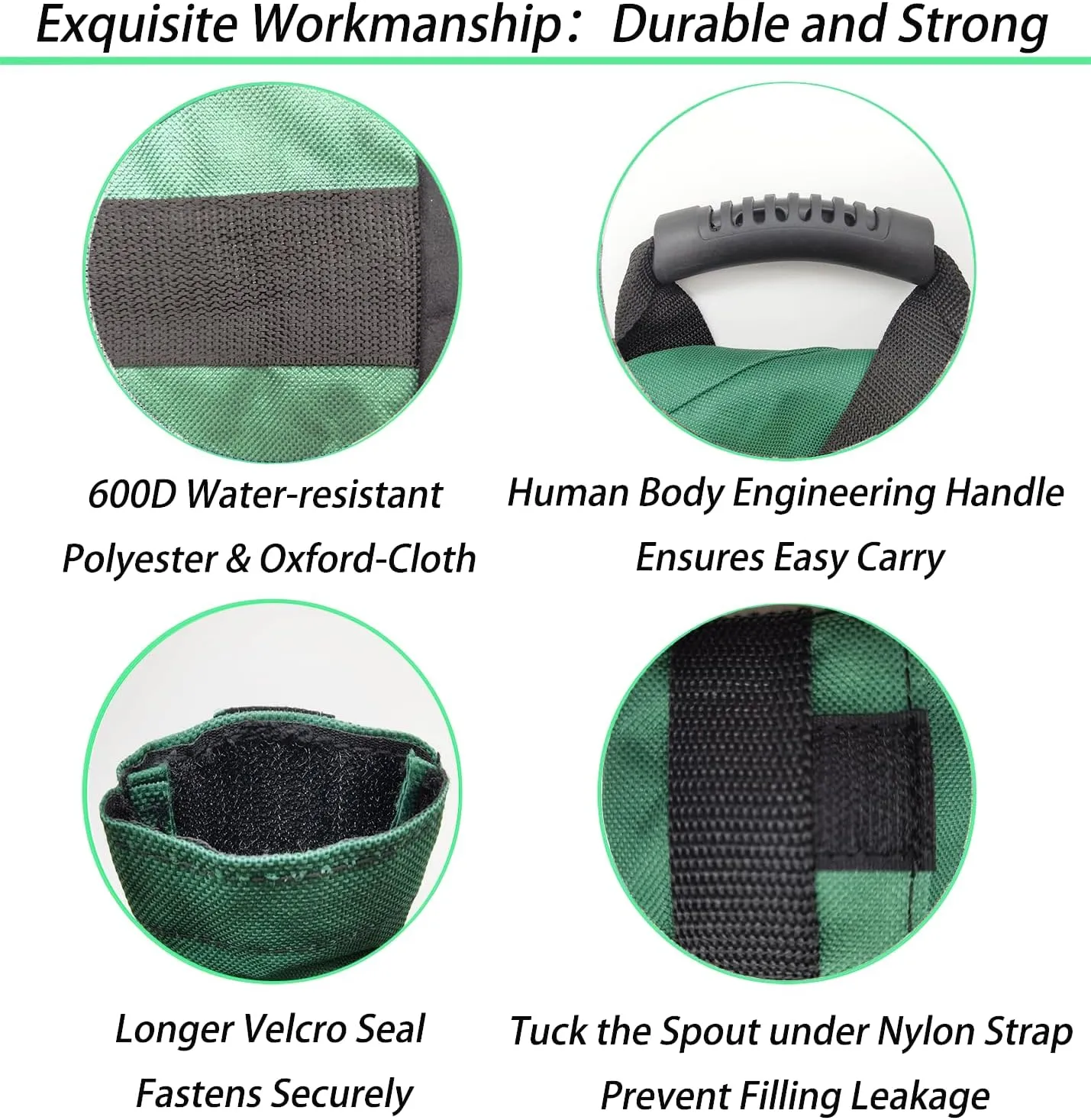 Shooting Rest Bag Unfilled Water-Proof Oxford Support Sand Bags，Durable Sighting Bracket Portable Shooting Bench Stand Holders for Rifles/Guns/Hunting/Target Sports