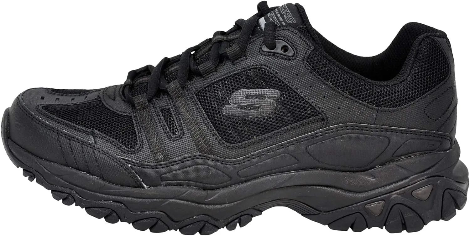 Skechers Men's After Burn Memory Fit - Strike Off Lace-Up Sneaker