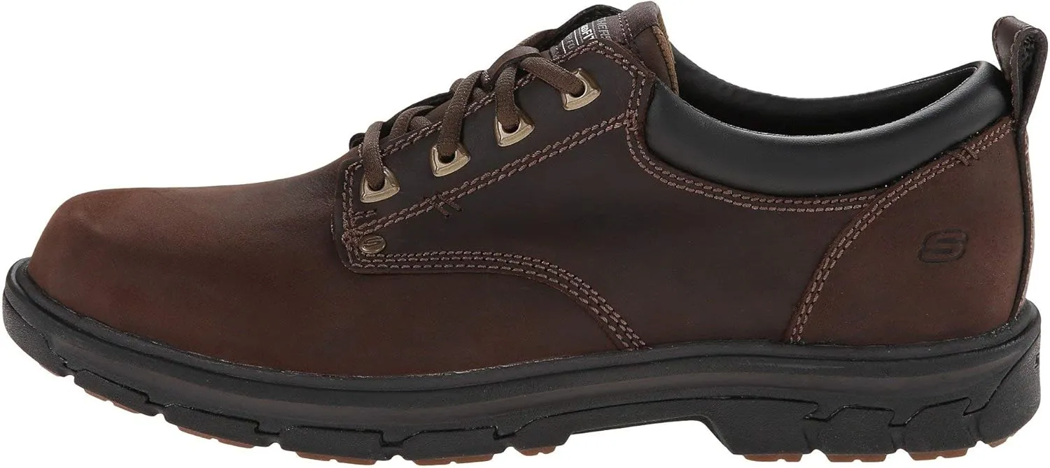 Skechers Men's Segment Rilar Oxford Shoe Brown 6.5 D(M) US