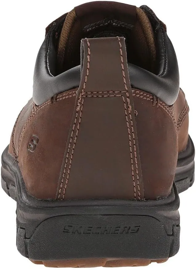 Skechers Men's Segment Rilar Oxford Shoe Brown 6.5 D(M) US