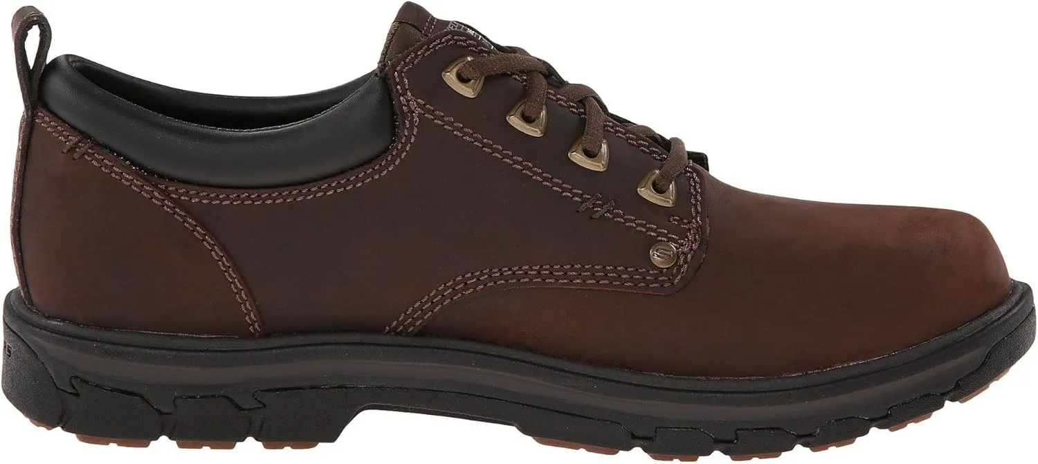 Skechers Men's Segment Rilar Oxford Shoe Brown 6.5 D(M) US
