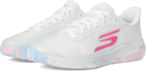 SKECHERS Women's Pickleball Viper Court Pro 2.0 Sneaker, White/Multi, 6.5