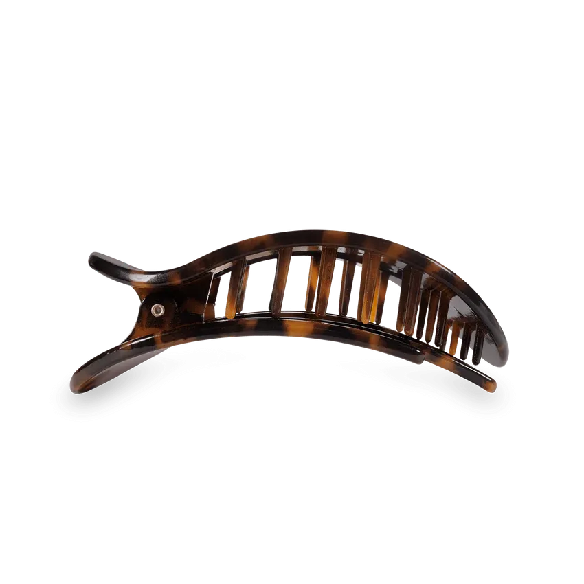 Small Flat Clip - Tortoise