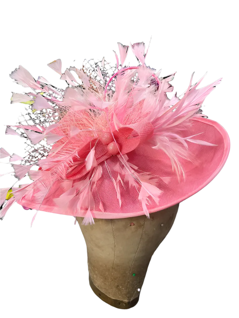 Soft Pink Fascinator