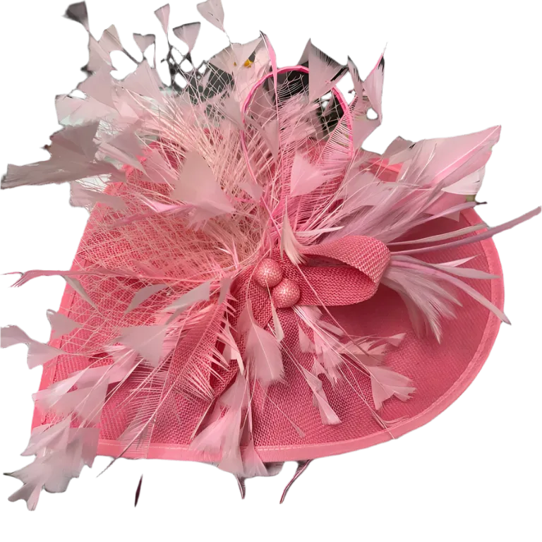 Soft Pink Fascinator