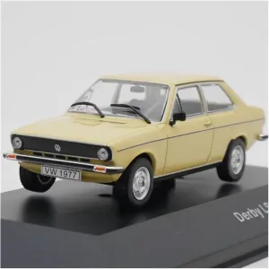 Sports car Metal Model Diecast Scale 1:43 for VW Derby LS 1977 Alloy Car Model Metal Vehicle Display Collection Decoration Hobby for Home Décor