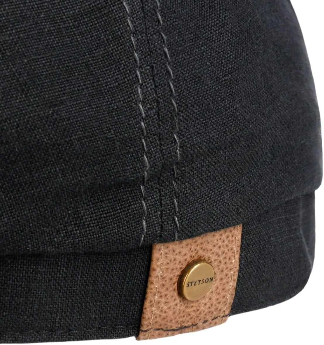 Stetson Hatteras Linen Newsboy Cap Women/Men | Made in The EU