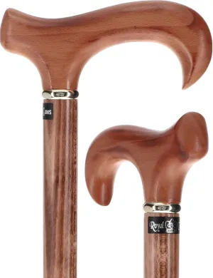 Stylish Walking Sticks – Derby Walking Canes with Wood Shaft and Pewter Collar – Colorful Cane Best Gift for Men and Women – Portable Wooden Derby Cane Safe to Walk.