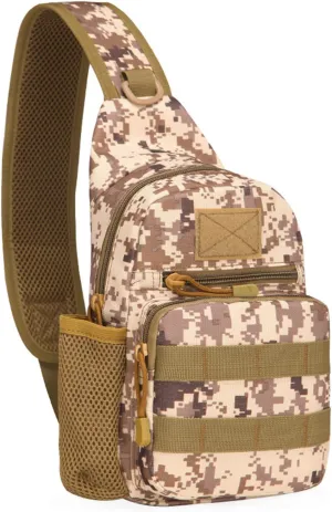 Tactical Shoulder Bag, Outdoor Sports Climbing Hiking Trekking Backpack, Men Military Hunting Fishing Molle Pack