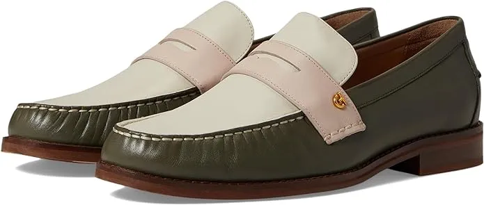 Tea Loafers Haan Cole Leather Lux On Pinch Slip Leaf/Egret/Rosewater Penny Supportive team Holiday special