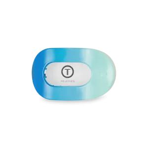 Teleties Small Flat Round Clip Poolside