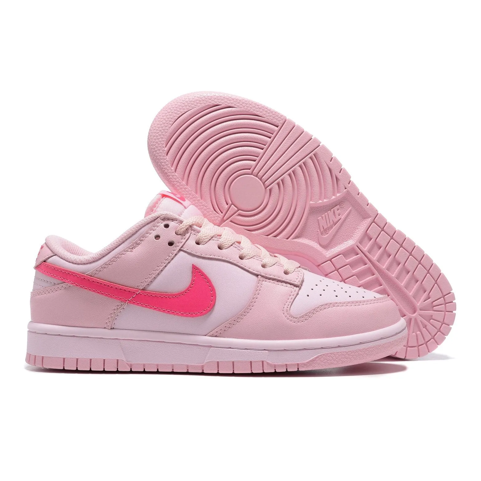 Tested NIKE DUNK TRIPLE LOW x Five-star PINK